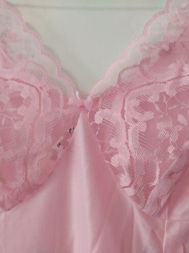 белая ночная сорочка: Пеньюар, Вискоза, Средняя модель, Германия — 12