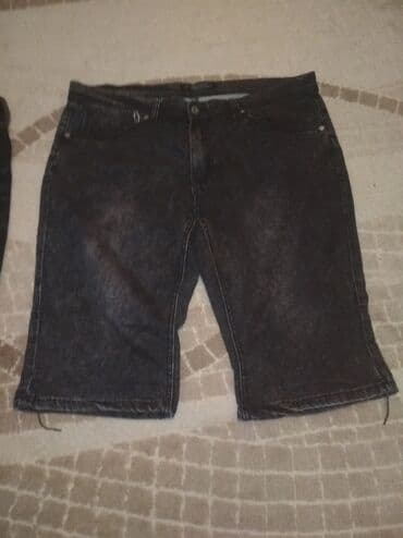 Джинсовые шорты! Состояние новое, осталось 2шт. Тёмно-серый, размер at lalafo.kg Джинсовые шорты! Состояние новое, осталось 2шт. Тёмно-серый, размер