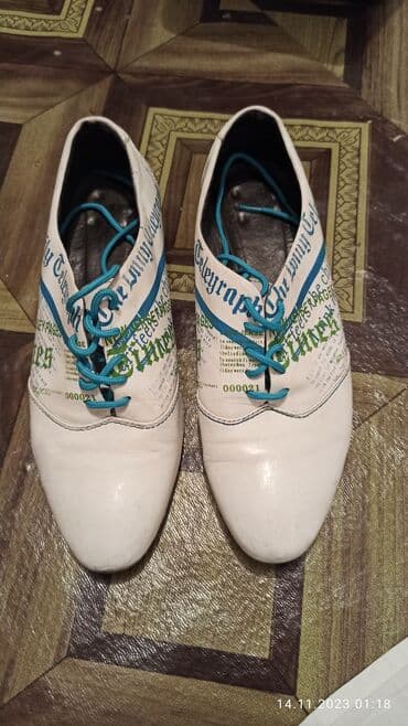 Туфли, 37, Б/у, цвет - Белый, Самовывоз