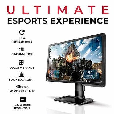 Мониторы: Монитор, Benq, Б/у, LED, 24" - 25" — 1