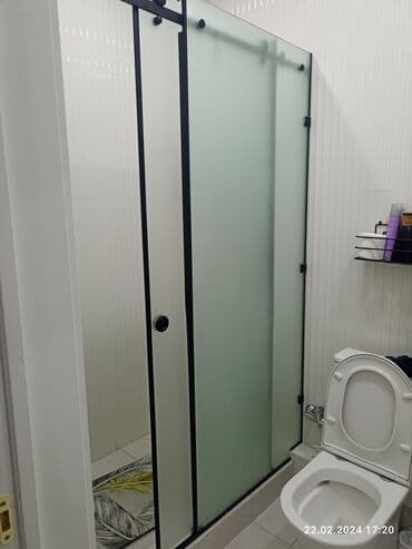установка стеклянной перегородки в душе цена: На заказ Цельностеклянная перегородка, Для офиса, Бесплатный замер, Бесплатная доставка, Бесплатная установка — 8