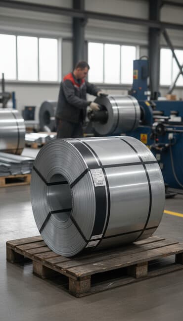 Рулон оцинкованной стали с полимерным покрытием Характеристики по