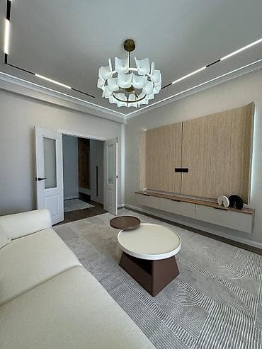 discovery studio: 2 комнаты, 62 м², Асанбай мкр Элитка, 13 этаж, Дизайнерский ремонт — 3