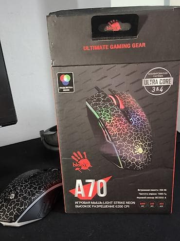 нота: Игровая мышь Bloody A70 Light Strike Neon НЕМНОГО УСТУПЛЮ. - — 1