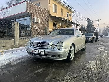 Транспорт: Mercedes-Benz CLK-Class: 2002 г., 3.2 л, Автомат, Бензин, Купе — 2
