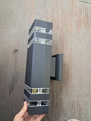 светильник уличный: Уличный настенный светильник (бра) для фасада/террасы/входной группы — 4