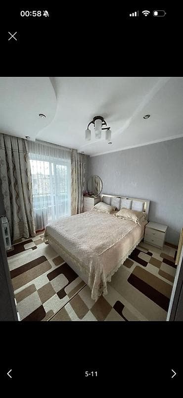 Батирлер: 3 бөлмө, 63 м², Жеке план, 4 кабат, Евроремонт — 6