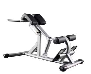 разгибание ног: Тренажер для гиперэкстензии с регулируемой высотой и мягкими валиками — 1