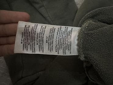 tech flece: Худи GANT American Sportswear - Цвет: оливково‑зеленый - Материал — 3