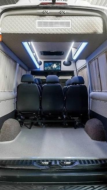 спецс вагон: Переоборудование и перетяжка салона микроавтобусов (Mercedes Sprinter — 7