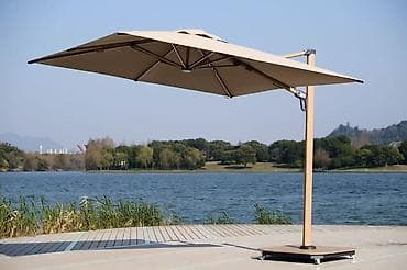 новый мебель: Зонты на боковой опоре для - частных домов - кафе и летних площадок - — 8