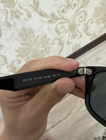 линза: Күндөн коргоочу көз айнектер көз айнек, Ray-Ban, Унисекс, Вайфарерлер, Полярдык линзалар — 7