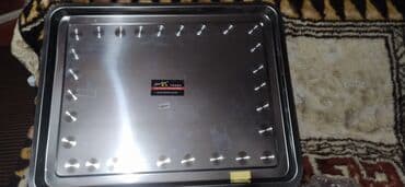 стеклянные формы: Разнос из нержавеющей стали. - Материал: металл с гладкой — 3