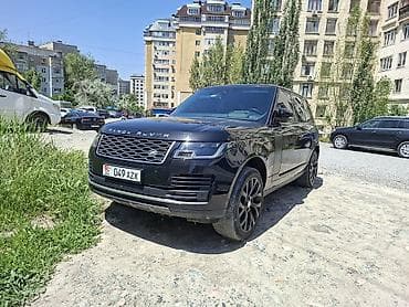 фары l405: Range Rover Vogue, черный металлик, полный привод. Кузов и экстерьер — 3