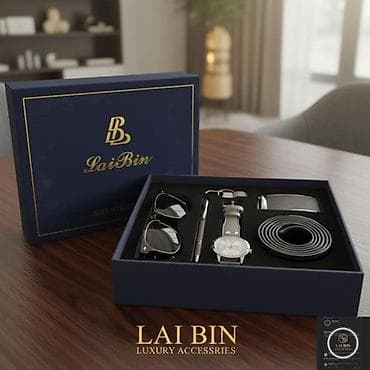 Ювелирные изделия: Подарочный набор мужских аксессуаров LAI BIN, не знаете что подарить — 2