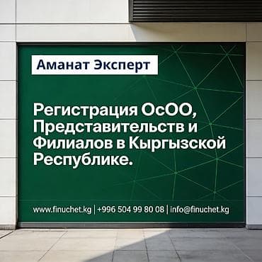 бухгалтерские услуги в бишкеке: Юридические услуги | Трудовое право, Финансовое право | Консультация, Аутсорсинг — 1