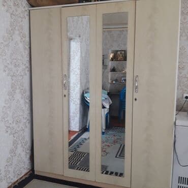 Кургаткычтар: Уктоочу бөлмө гарнитуру, Колдонулган, Эки кишилик керебет, Шкаф, Комод, Өзү алып кетүү — 4