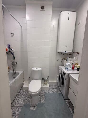 исанова чуйкова: 2 комнаты, 50 м², Индивидуалка, 5 этаж, Дизайнерский ремонт — 9