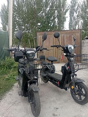 продажа ситроен: Электрический скутер/электровелосипед городского типа - Черный цвет — 3