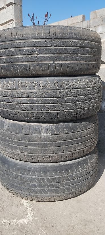 мотоцикл кашка: Шиналар 235 / 55 / R 19, Жай, Колдонулган, Комплект, Жеңил унаалар, Корея, Kumho — 2