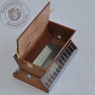 тюк пресс: Кормушка 4л. бункерная малая (для птенцов и перепелок) Фронт кормления — 1