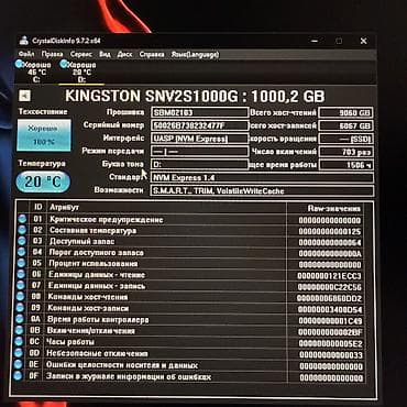 macbook m2 16: Накопитель для ПК, Б/у, Kingston, SSD, 1 ТБ, Для ПК — 2