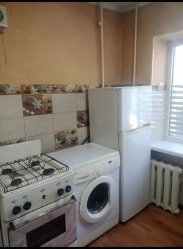 квартира берилет на месяц: 1 комната, Агентство недвижимости, Без подселения, С мебелью частично — 1