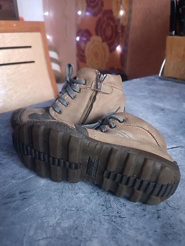 Жаш балдардын бут кийими: Детские ботинки, 29 размер, натуральная кожа, германия. новые. 1000 — 3