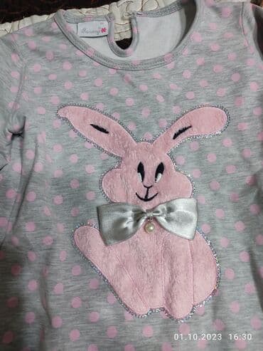 новогодние костюмы для детей на прокат в бишкеке: Повседневное платье, Турция, Осень-весна, Короткая модель, Трикотаж, Турецкое, XS — 3