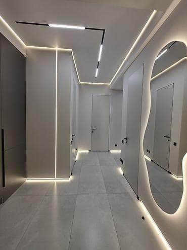Квартиры: 2 комнаты, 80 м², Асанбай мкр Элитка, 12 этаж, Дизайнерский ремонт — 2