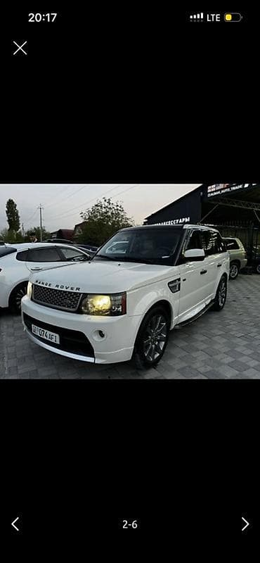 рен жровер: Land Rover Range Rover Sport: 2009 г., 3 л, Автомат, Дизель, Внедорожник — 2