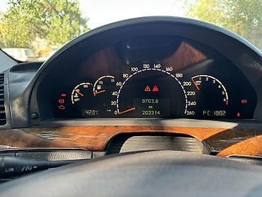 Транспорт: Mercedes-Benz S-Class: 2003 г., 4.3 л, Автомат, Бензин, Седан — 10