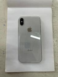 ноутбук apple бишкек: IPhone X, Б/у, 256 ГБ, Белый, 100 % — 1