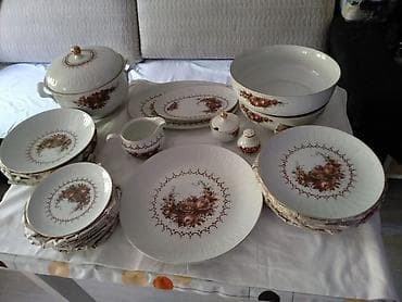 silver kitchen: 28 предметов. Сервиз немецкий фарфоровый — 2