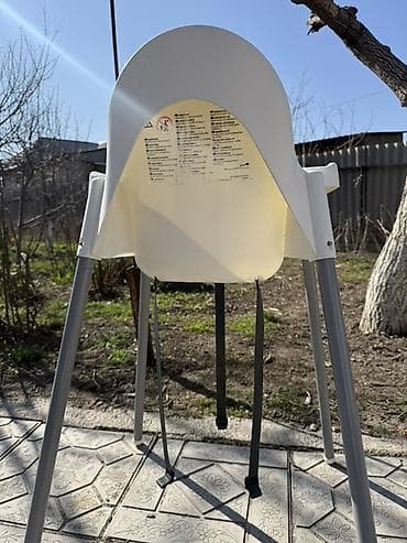 стул кормления: Детский стульчик для кормления с подносом - Компактная модель с — 4