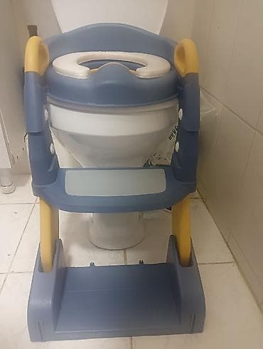 Сууга түшүрүү: Детское универсальное сиденье-переходник на стандартные унитазы со — 3