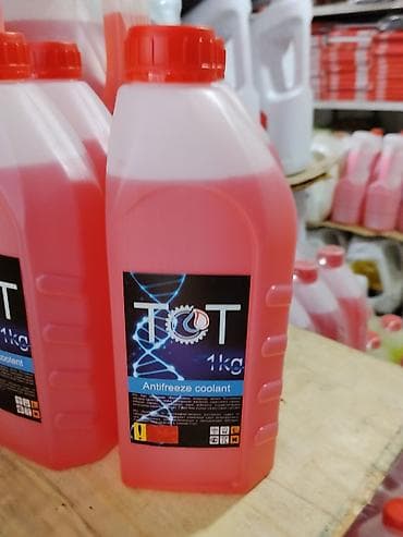 Автозапчасти: Антифриз TOT Antifreeze Coolant, 1 кг (красный) - Назначение — 1