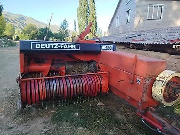 цепи камаз: Трактор МТЗ «Беларус» 82.1 + пресс‑подборщик DEUTZ‑FAHR HD‑500 — 5