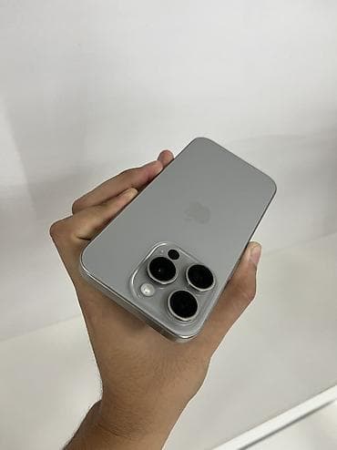 pixel 3a: IPhone 15 Pro, Б/у, 256 ГБ, Natural Titanium, 88 % — 2