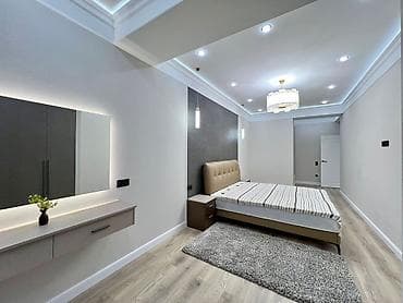 2 комнаты, 82 м², Асанбай мкр Элитка, 13 этаж, Дизайнерский ремонт — 3