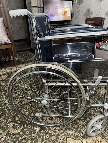 бу инвалидная коляска: Инвалидная коляска с ручным приводом - Складная рама из — 2
