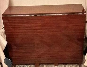 Столики для завтрака: Стол трансформер Для кухни, Стол-книжка, цвет - Коричневый — 1