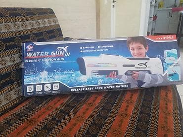 детский самокат б у: Электрический водяной бластер WATER GUN (Electric Suction Gun) - — 2