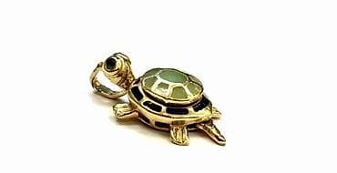 черепаха золото: Подвеска-черепашка 585 пробы вес 2.4 - Форма: объёмная фигурка — 2