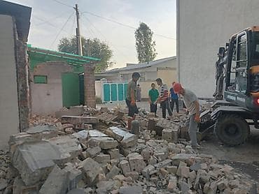 Услуги по строительству и ремонту: Услуги демонтажа и вывоза. строительного мусора - Демонтаж стяжки — 7