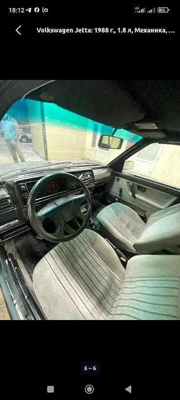 Volkswagen Jetta: 1988 г., 1.8 л, Механика, Бензин, Седан — 5