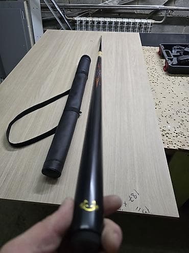 Турники и брусья: Бильярдный кий разборный с чехлом Комплект: - Кий разборный на 3 — 3