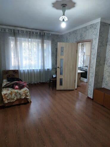 1 болмолуу батир: 1 бөлмө, 28 кв. м, Жеке план, 1 кабат, Косметикалык ремонт — 2