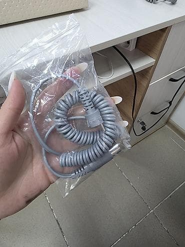 термо нож: Витой кабель для маникюрного аппарата (ручки/фрезера) - Цвет: серый - — 1