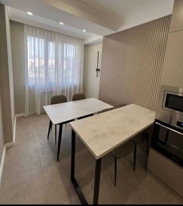 долгосрочная квартира кызыл аскер: 2 комнаты, Агентство недвижимости, Без подселения, С мебелью полностью — 7